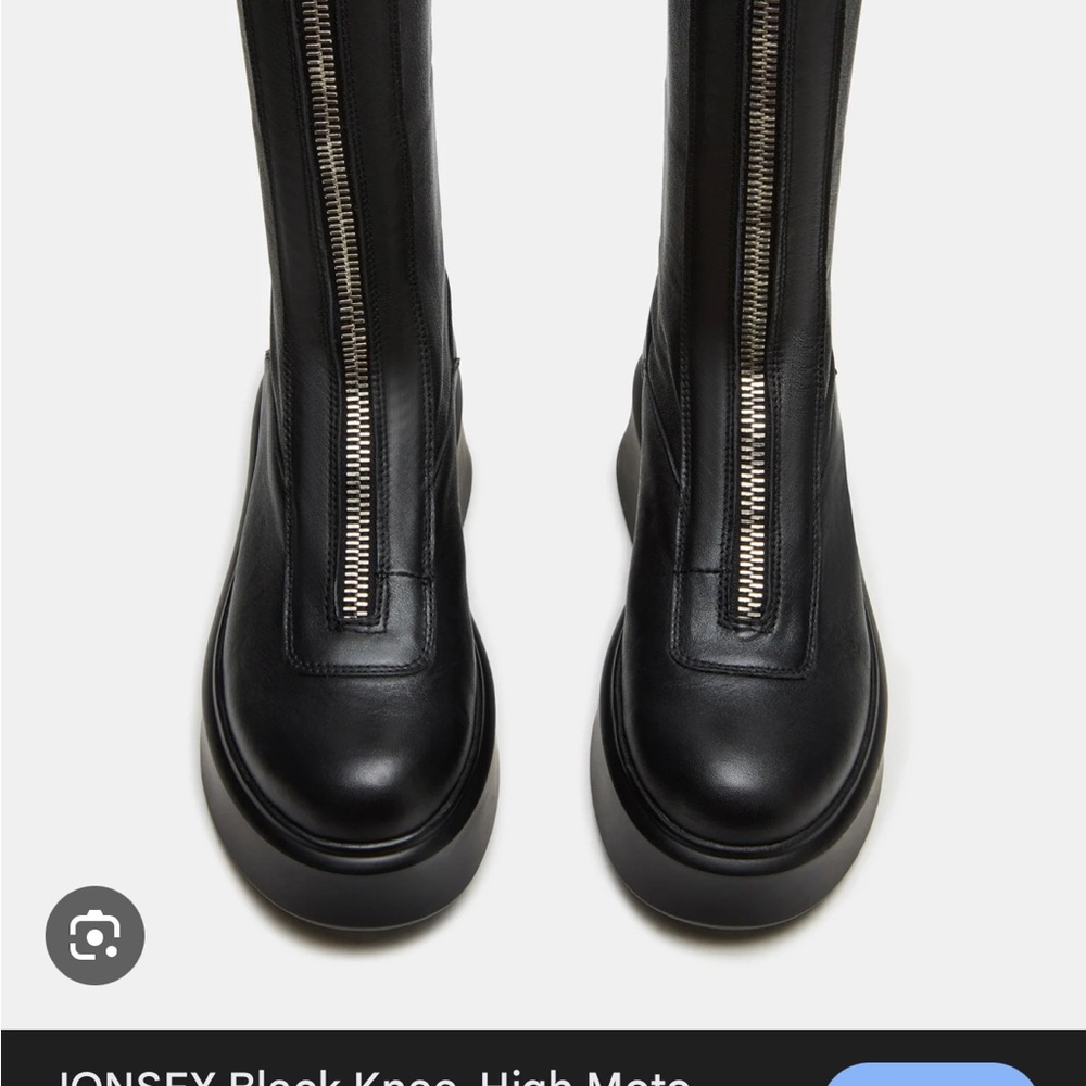 Steve Madden Jonsey Zip-Up Knee High Boots